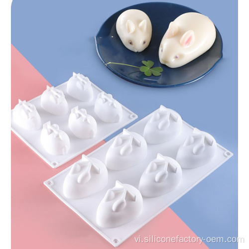 Silicone Chocolate Fold Bunny